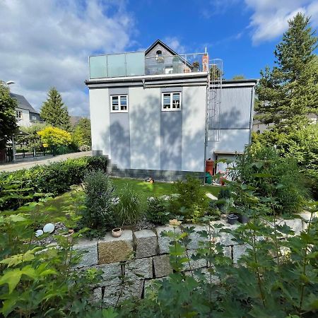 Ferienhaus Villa Adelsberg Mit Dachterrasse In Zentraler Lage Fuer Bis Zu 10 Personen Chemnitz Exterior foto